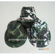 2012 Fashion Camouflage Fedora Hats